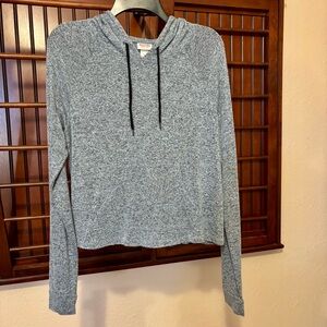 Mossimo Supply Co. Blue Black & White Hoodie